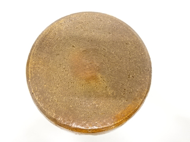  大樋焼　大樋長楽造　水指